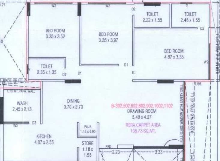 Floor Plan 3 - Saga Enstin 