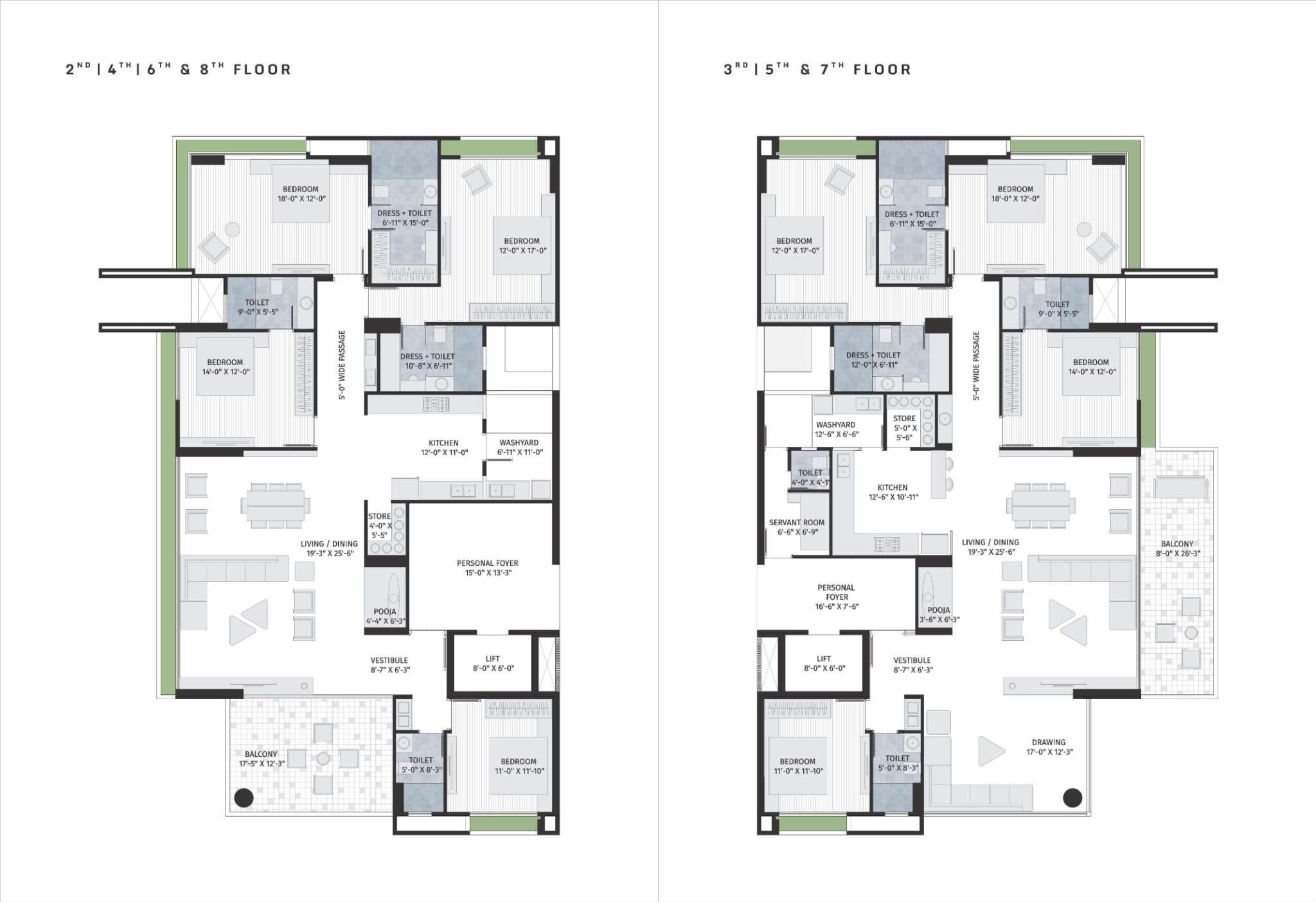 Floor Plan 1 - Sant Stark Torre