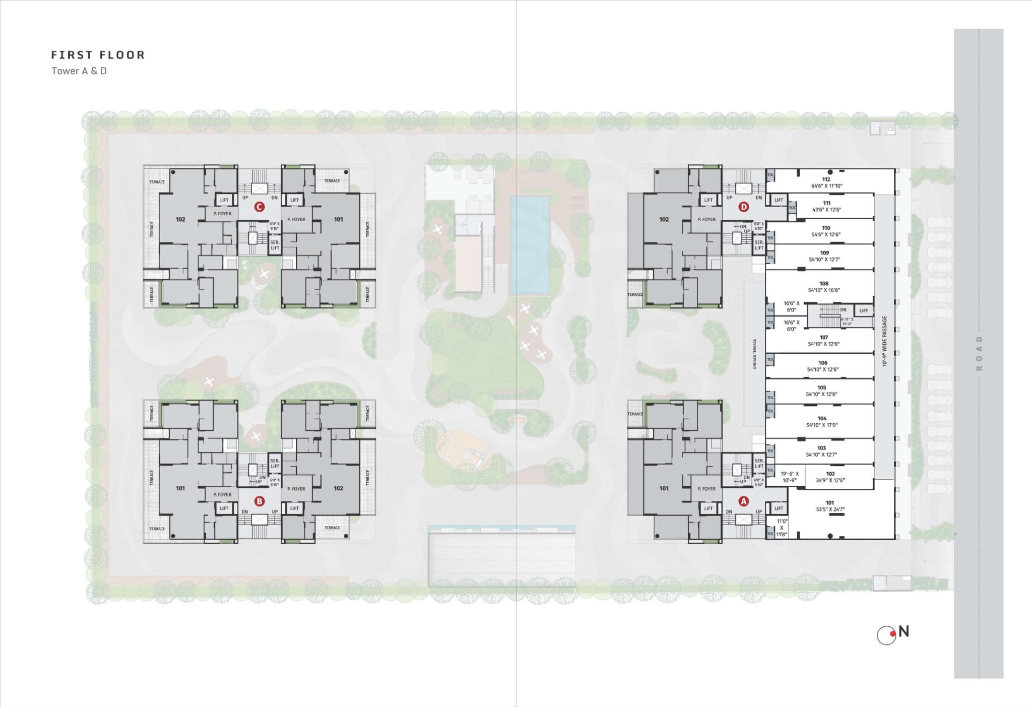 Floor Plan 3 - Sant Stark Torre
