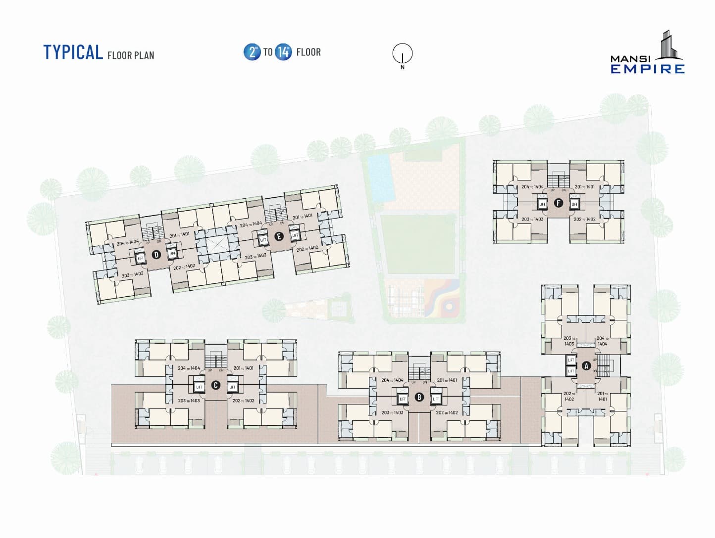 Floor Plan 2 - Mansi Empire 