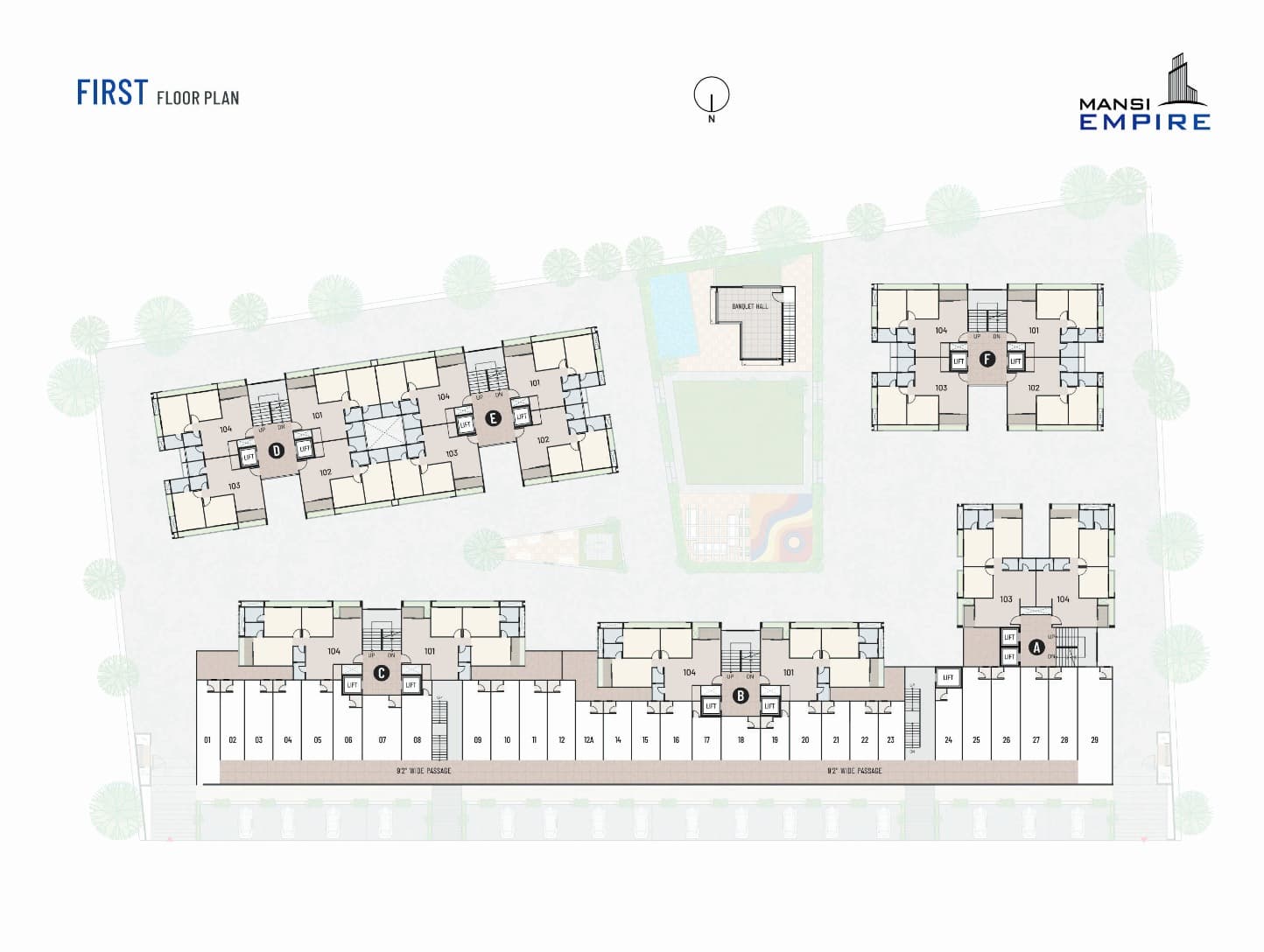 Floor Plan 3 - Mansi Empire 