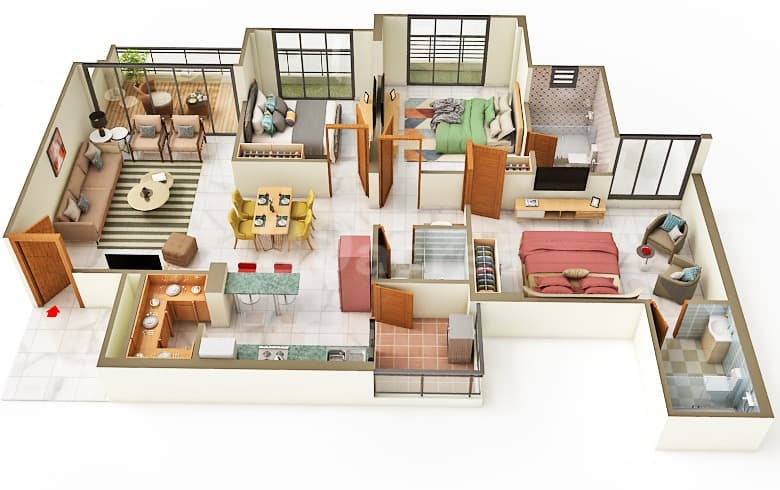 Floor Plan 2 - Army Golf Course