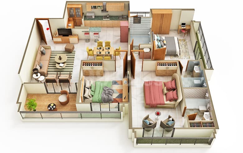 Floor Plan 3 - Army Golf Course