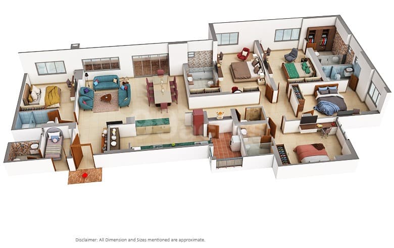Floor Plan 4 - Riviera Majestica 