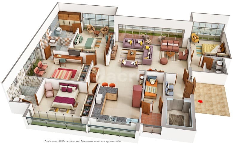 Floor Plan 1 - The Avante 