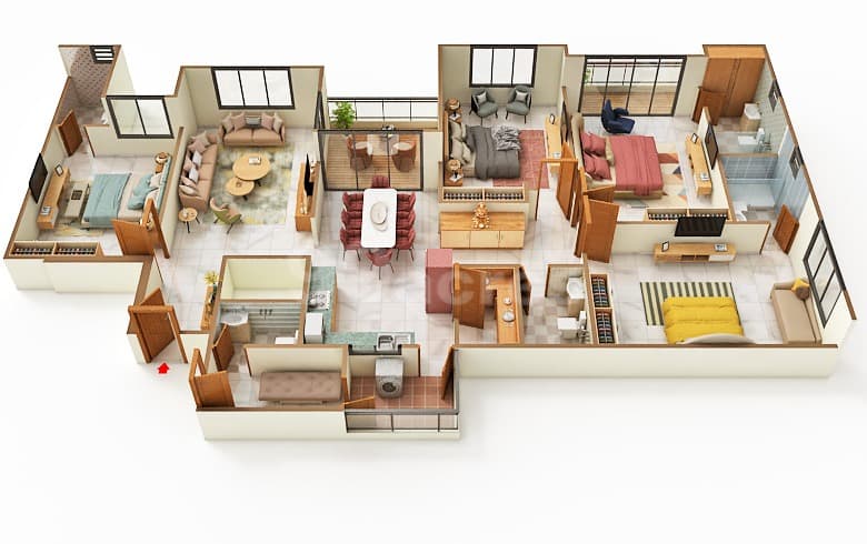 Floor Plan 2 - Raivat Turquoise Re 45 
