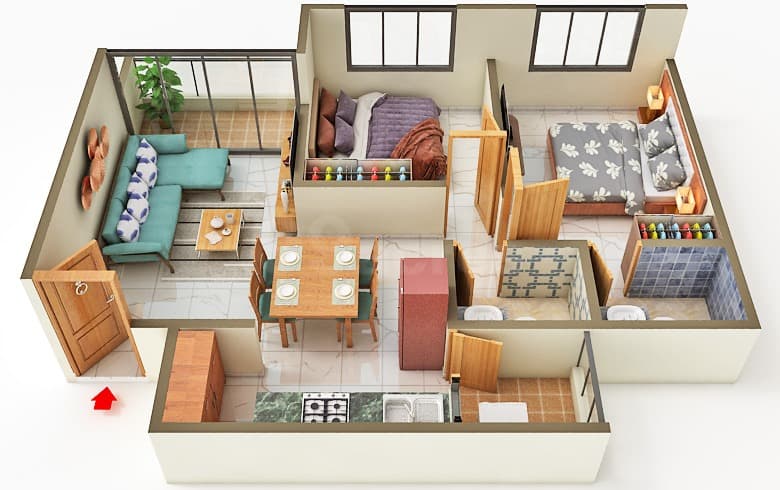 Floor Plan 1 - Ivan Elara