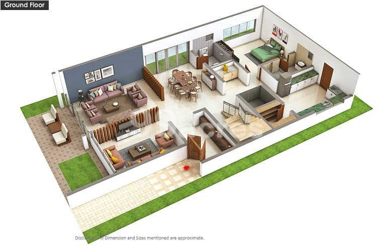 Floor Plan 1 - Ratnaakar Aravalli