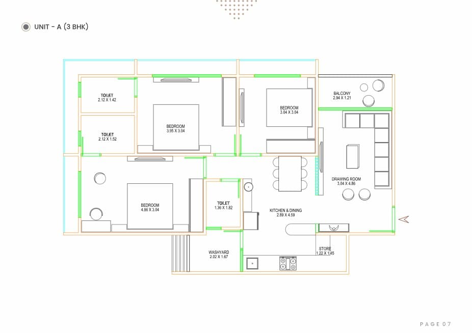 Floor Plan 1 - Gamara Hills 