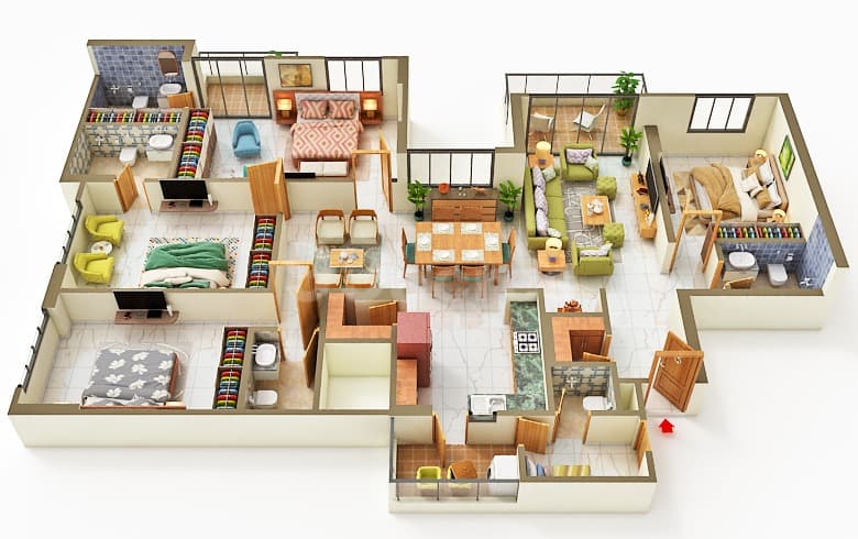 Floor Plan 3 - Adani Amaris