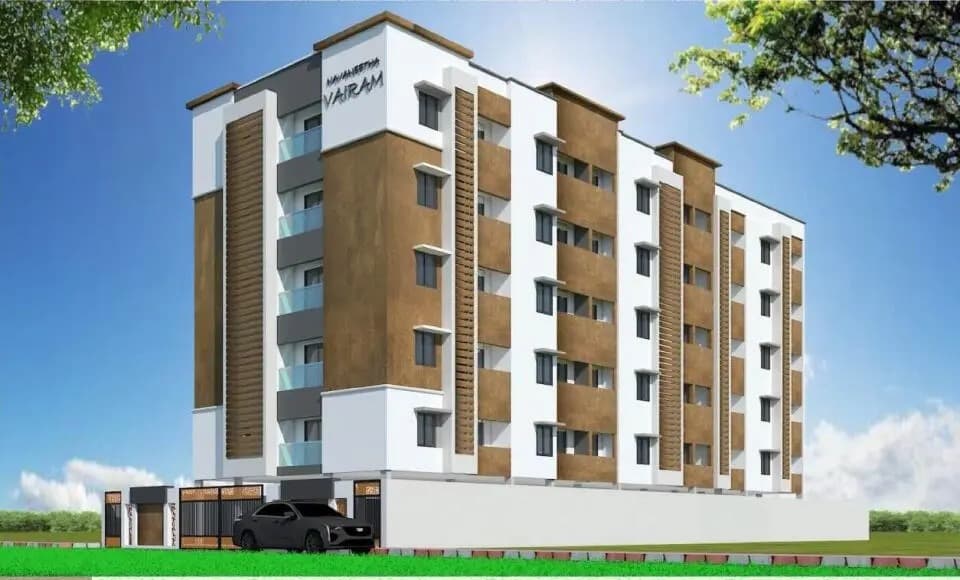 2 BHK apartment New Project in Trichy Cantonment, Tiruchirappalli - Navaneethas Vairam 