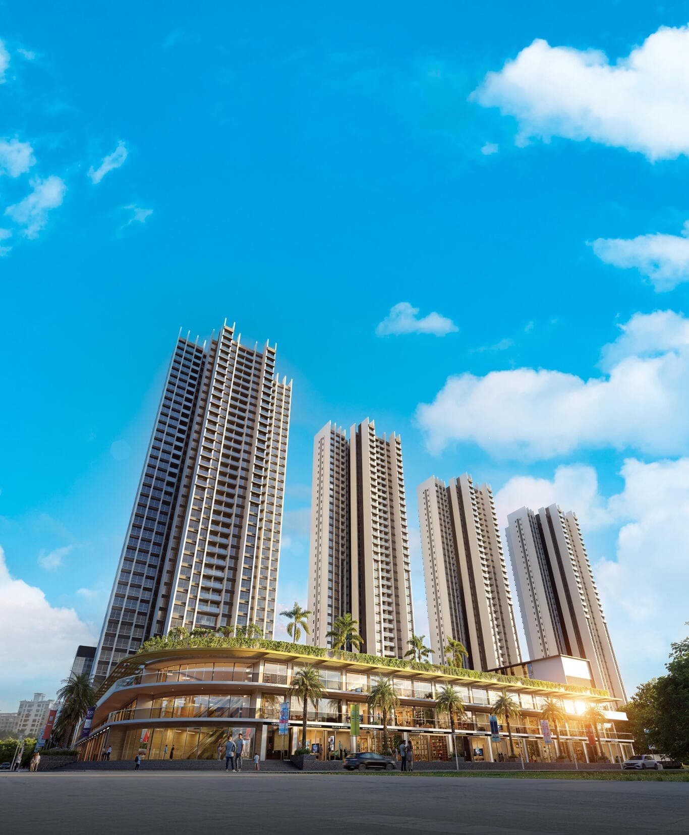 apartment New Project in Mira Road East, Mira Bhayandar - Sunteck Sky Park 