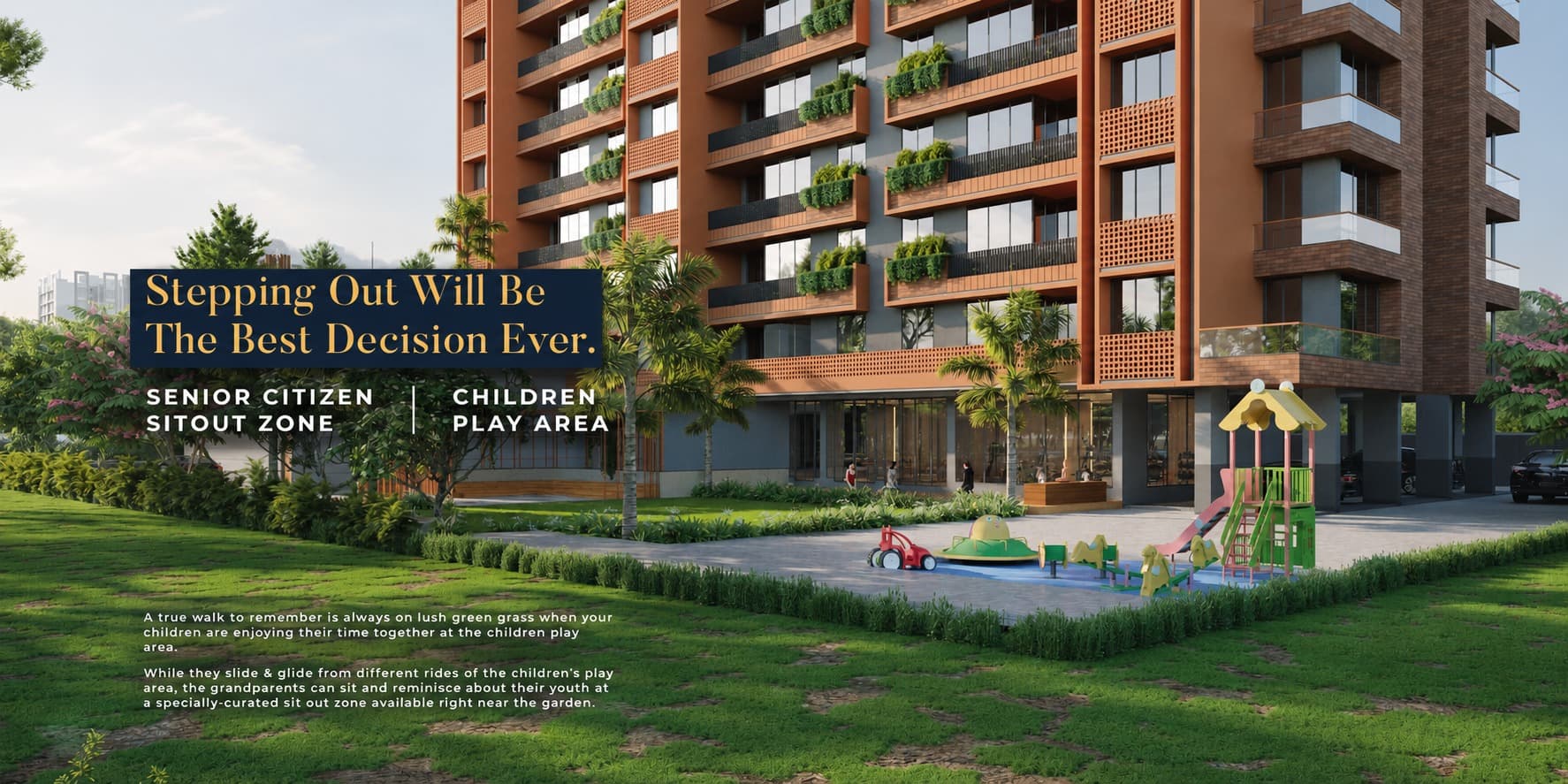 3 BHK apartment New Project in Sargasan, Gandhinagar - Callisto Sapphire