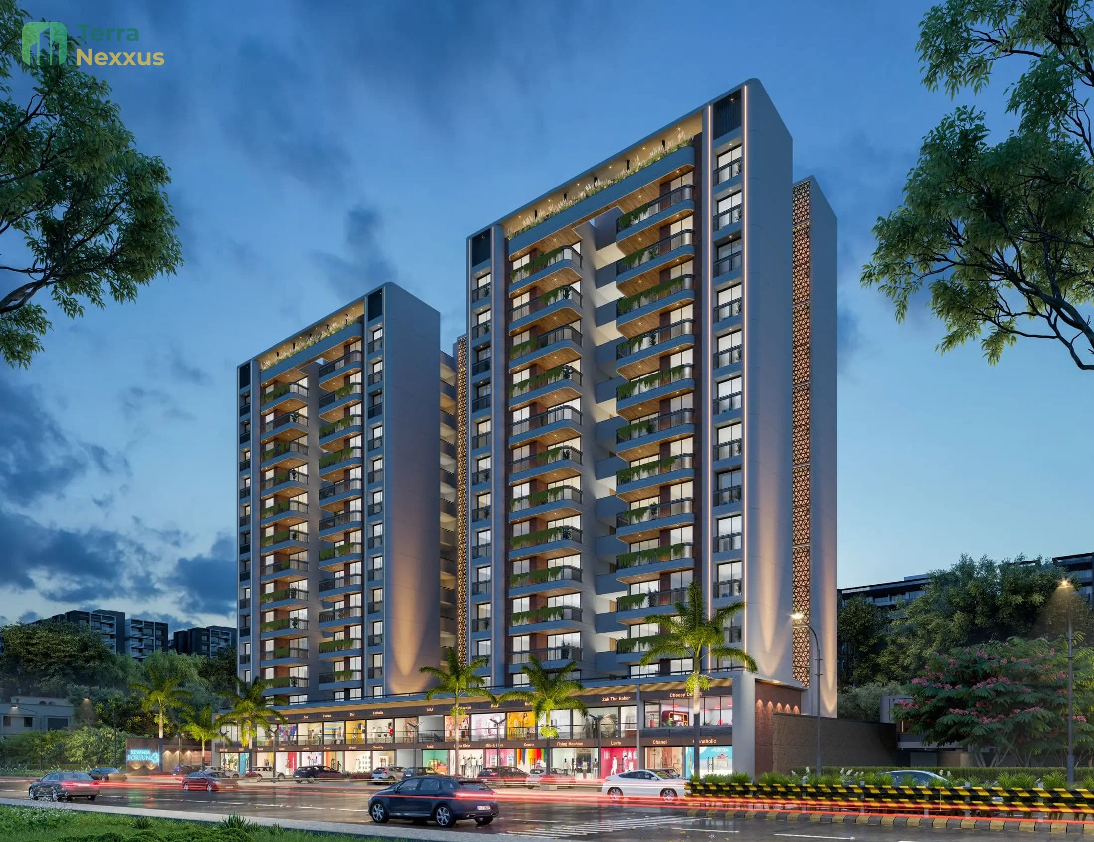 3 BHK Apartment in Kudasan, Gandhinagar — 3 BHK Apartment in Revanta Fortune 3, Kudasan, Gandhinagar