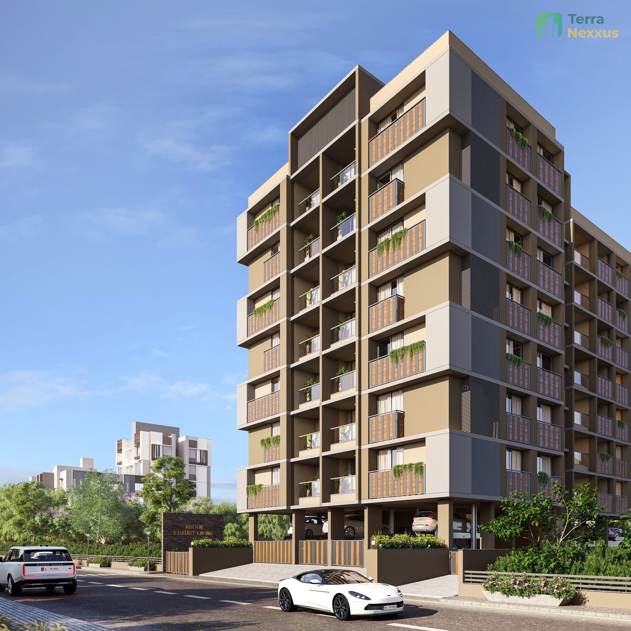 3 BHK Apartment in Vijay Cross Road, Ahmedabad — 3 BHK Apartment in Abode Luxury Living, Vijay Cross Road, Ahmedabad