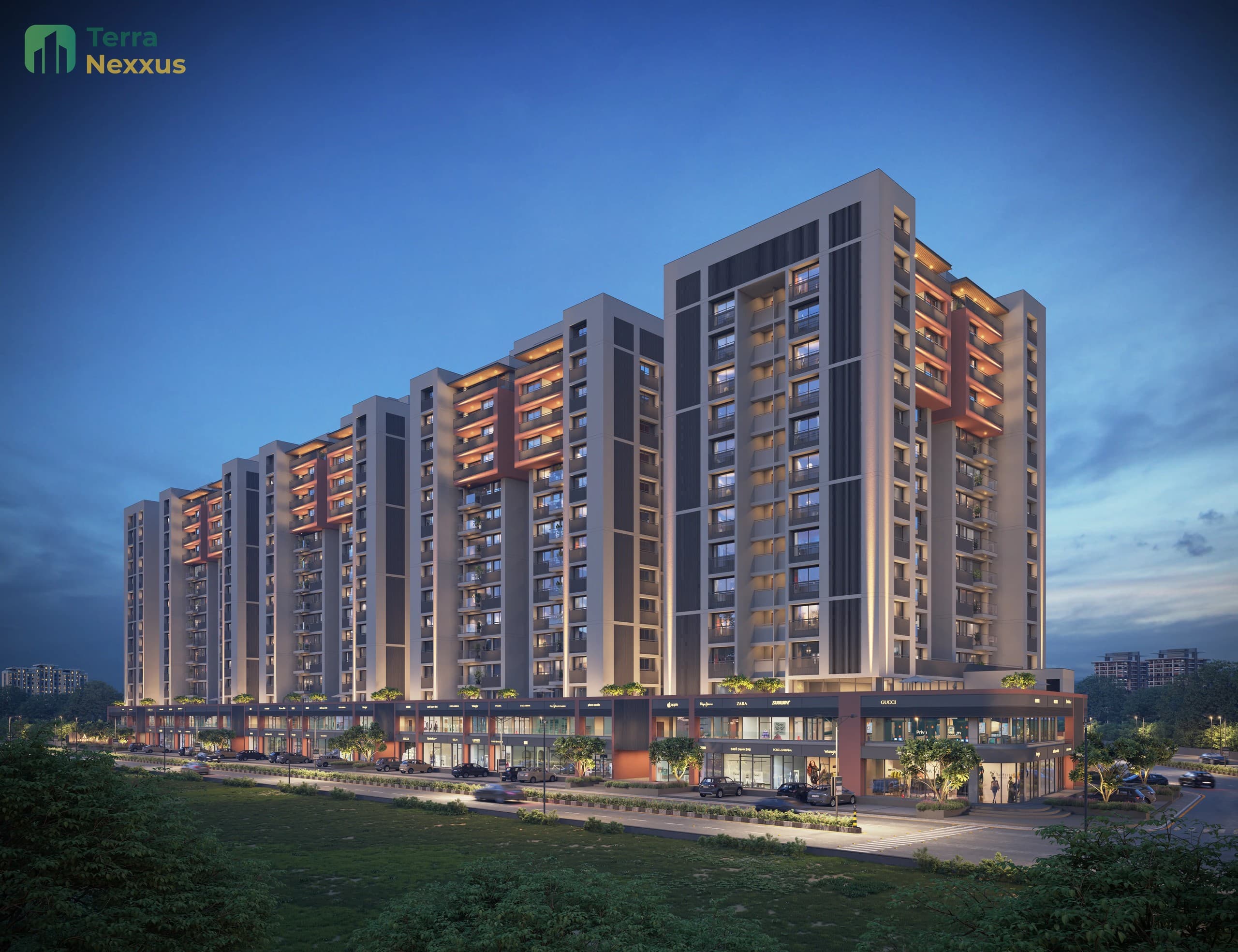 Shop / Showroom New Project in Jagatpur, Ahmedabad - Shop in Azzaro, Jagatpur, Ahmedabad