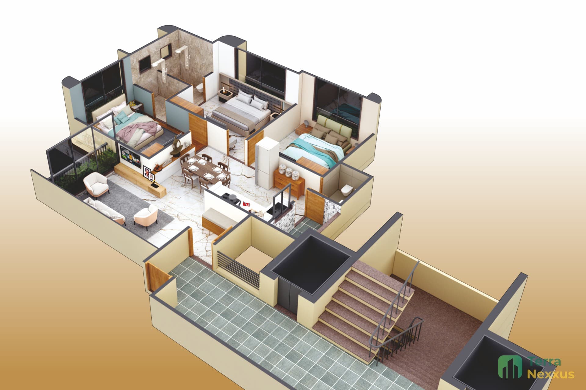 2 BHK Apartment in Vasna, Ahmedabad — 2 BHK Apartment in Raghukrupa Apartment, Vasna, Ahmedabad