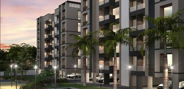2 BHK Flat for Rent in Sargasan, Gandhinagar - 2 BHK apartment for rent in Sargasan, Gandhinagar - main view