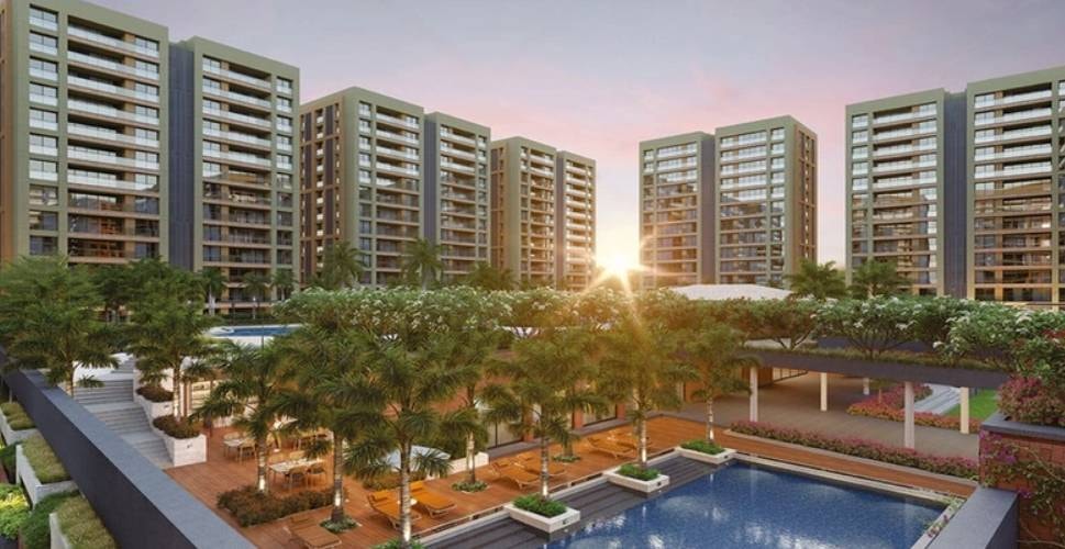 3 BHK Flat for Rent in Dumas Road, Surat  - side view in Surat