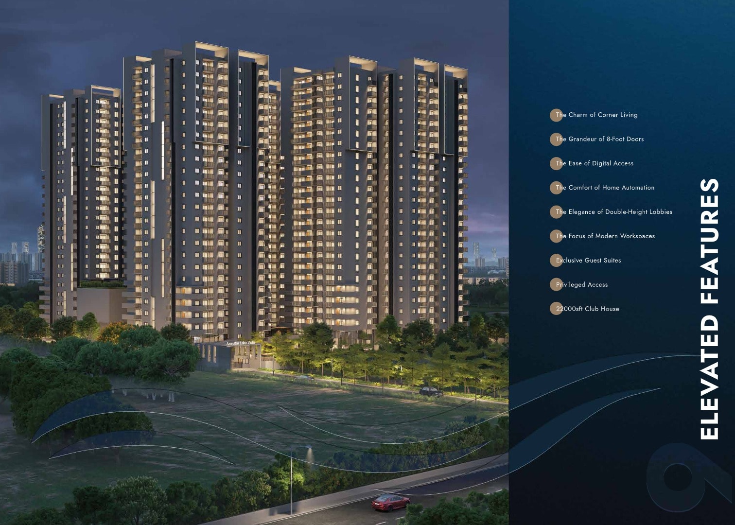Amrutha Lake Vista - interior view in Bengaluru