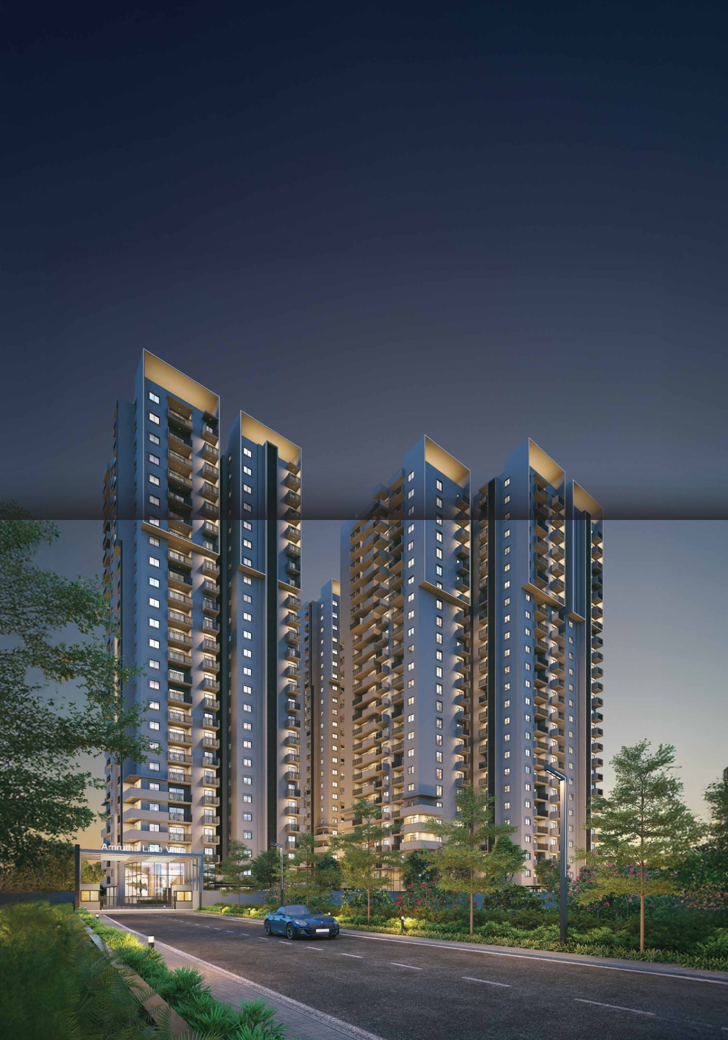 Amrutha Lake Vista - side view in Bengaluru