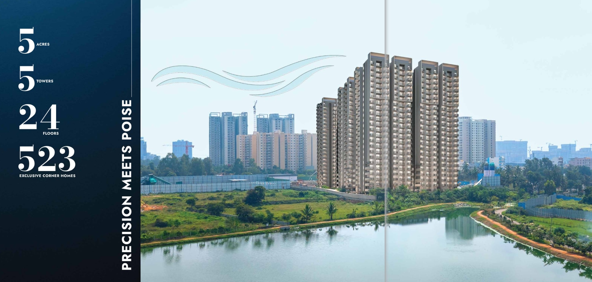 Amrutha Lake Vista - detail view in Bengaluru