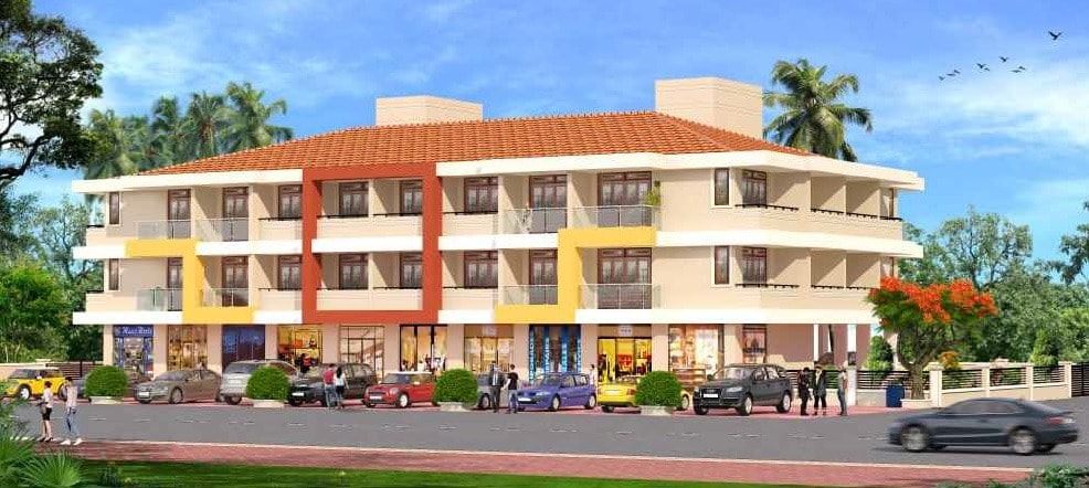 Rumeet Dilip Fortuna - 1 BHK apartment for buy-new in Quepem Market Area, Quepem - main view