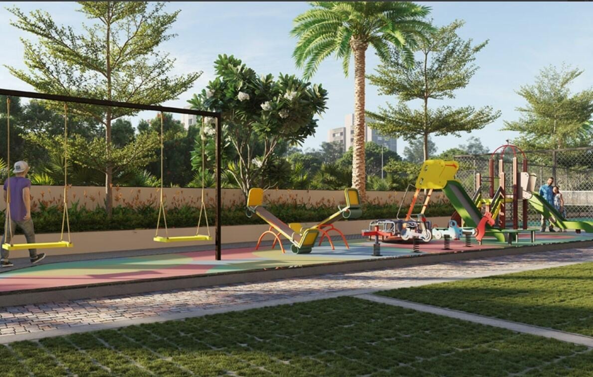 R K Opus Skies - interior view in Tirupati