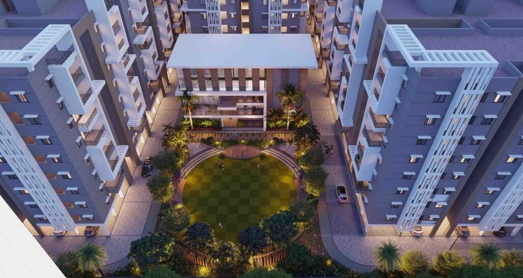 CPR Cosmos - 2 BHK apartment for buy-new in postal colony, Tirupati - main view