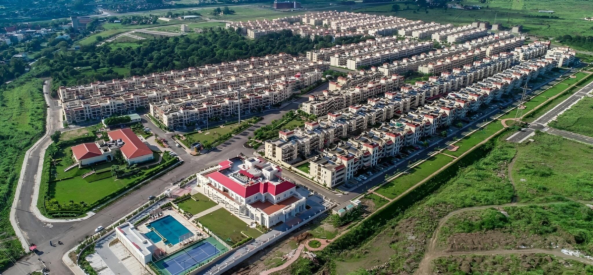 DLF The Valley - detail view in Panchkula