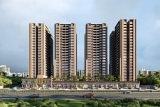 D R Praharsh Bluebell - 3 BHK apartment for buy-new in Bopal, Ahmedabad - main view