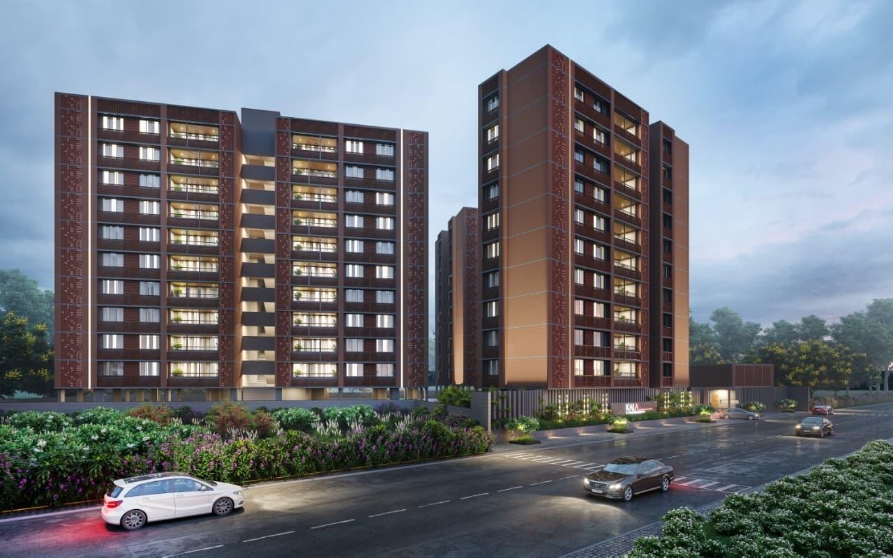 Kala Samartheshwar - 1 BHK apartment for buy-new in Ambli, Ahmedabad - main view