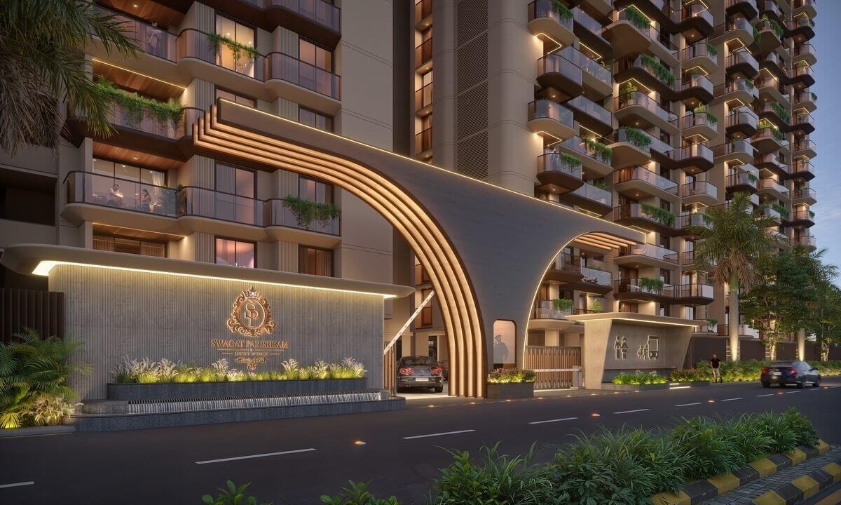 Swagat Parishram - 3 BHK apartment for buy-new in Satellite, Ahmedabad - main view