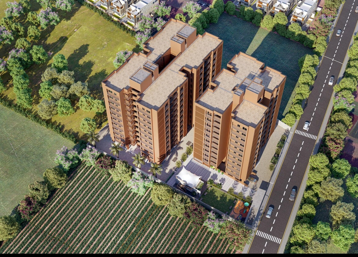 Samesh - 3 BHK apartment for buy-new in Vastral, Ahmedabad - main view