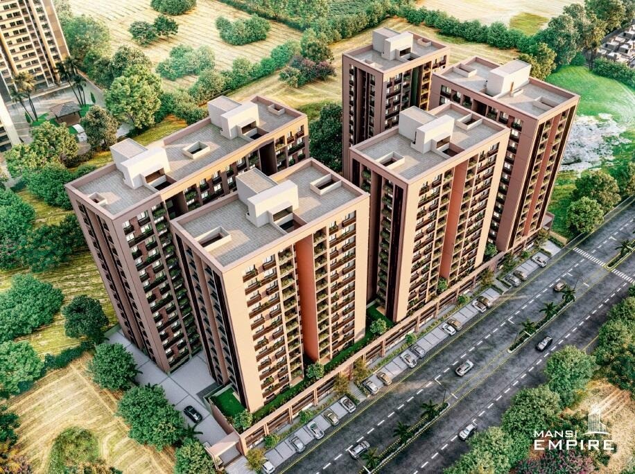 Mansi Empire - 2 BHK apartment for buy-new in Bopal, Ahmedabad - main view