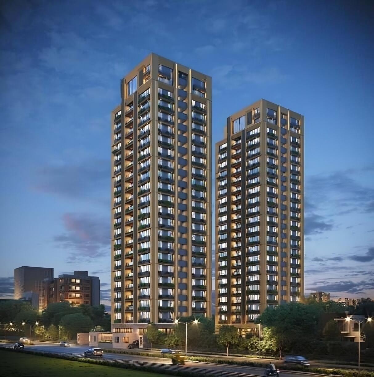 Triveni 84 - 4 BHK apartment for buy-new in Ambli, Ahmedabad - main view