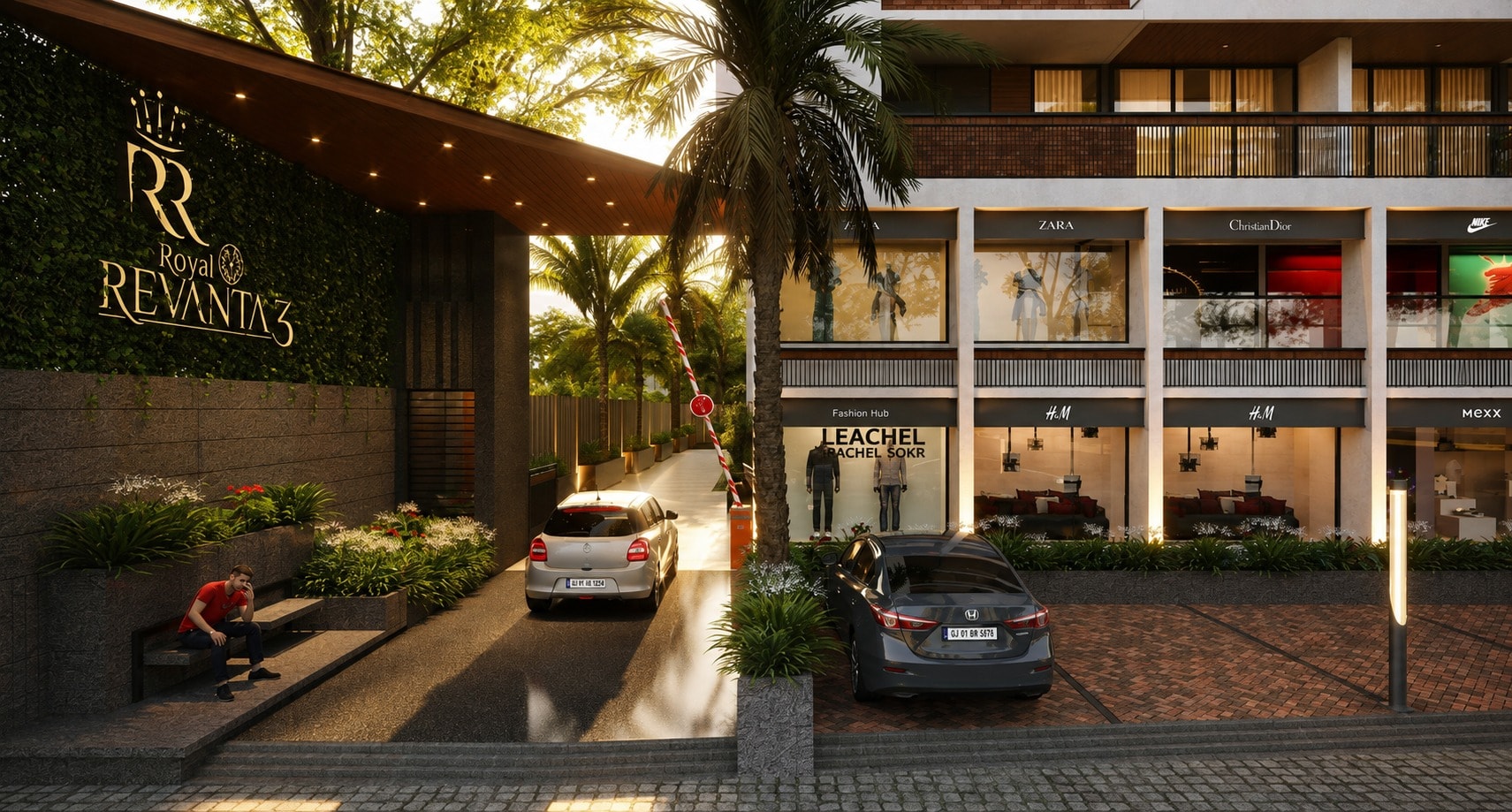 Royal Revanta 3 - exterior view in Gandhinagar