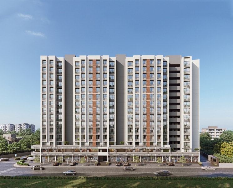 HR Eternia  - exterior view in Ahmedabad