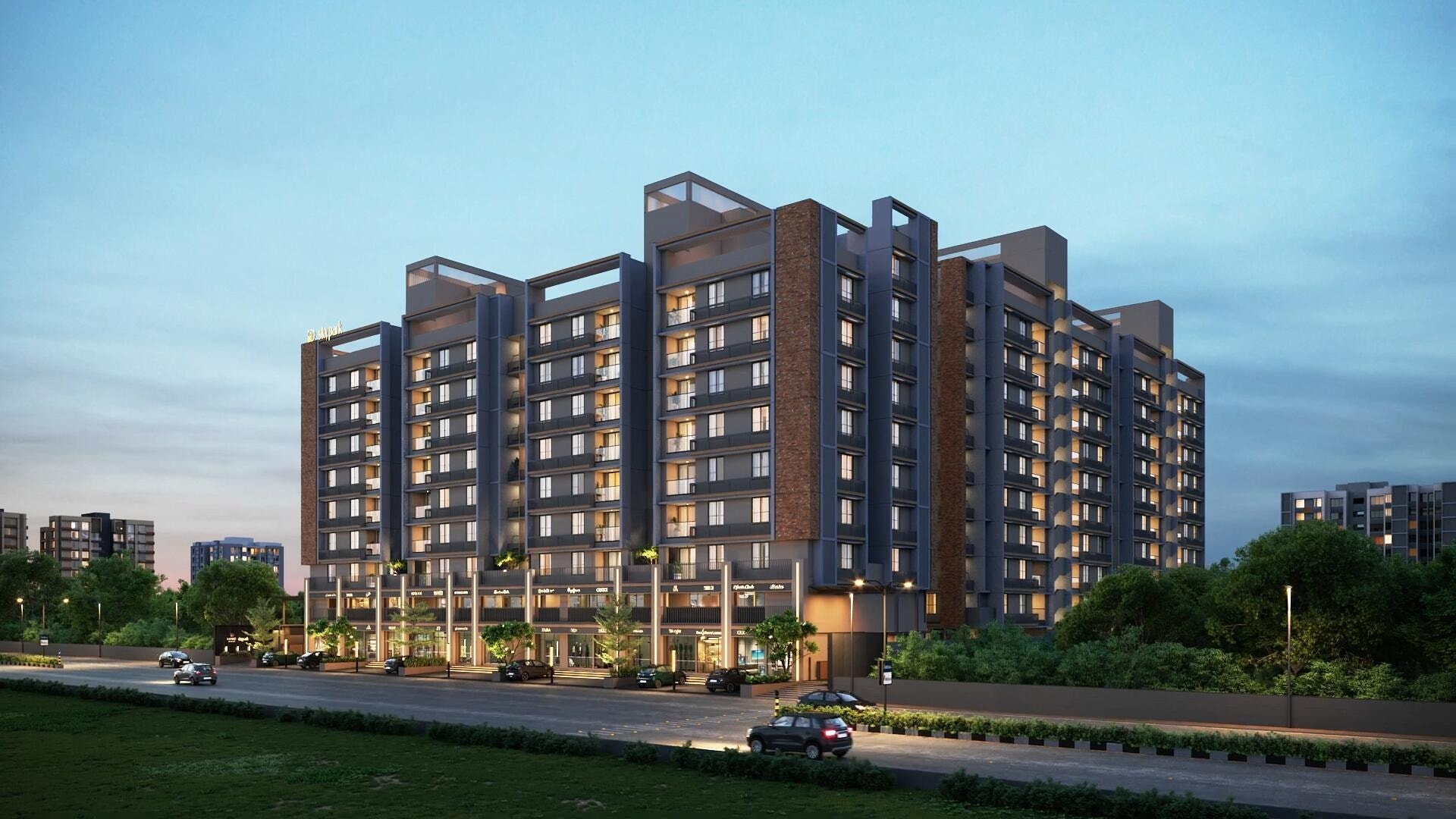 Divine Skypark  - interior view in Ahmedabad