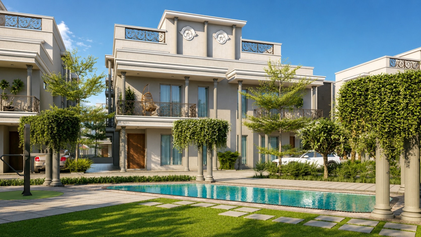 SAAMARTH CITY - exterior view in Gandhinagar