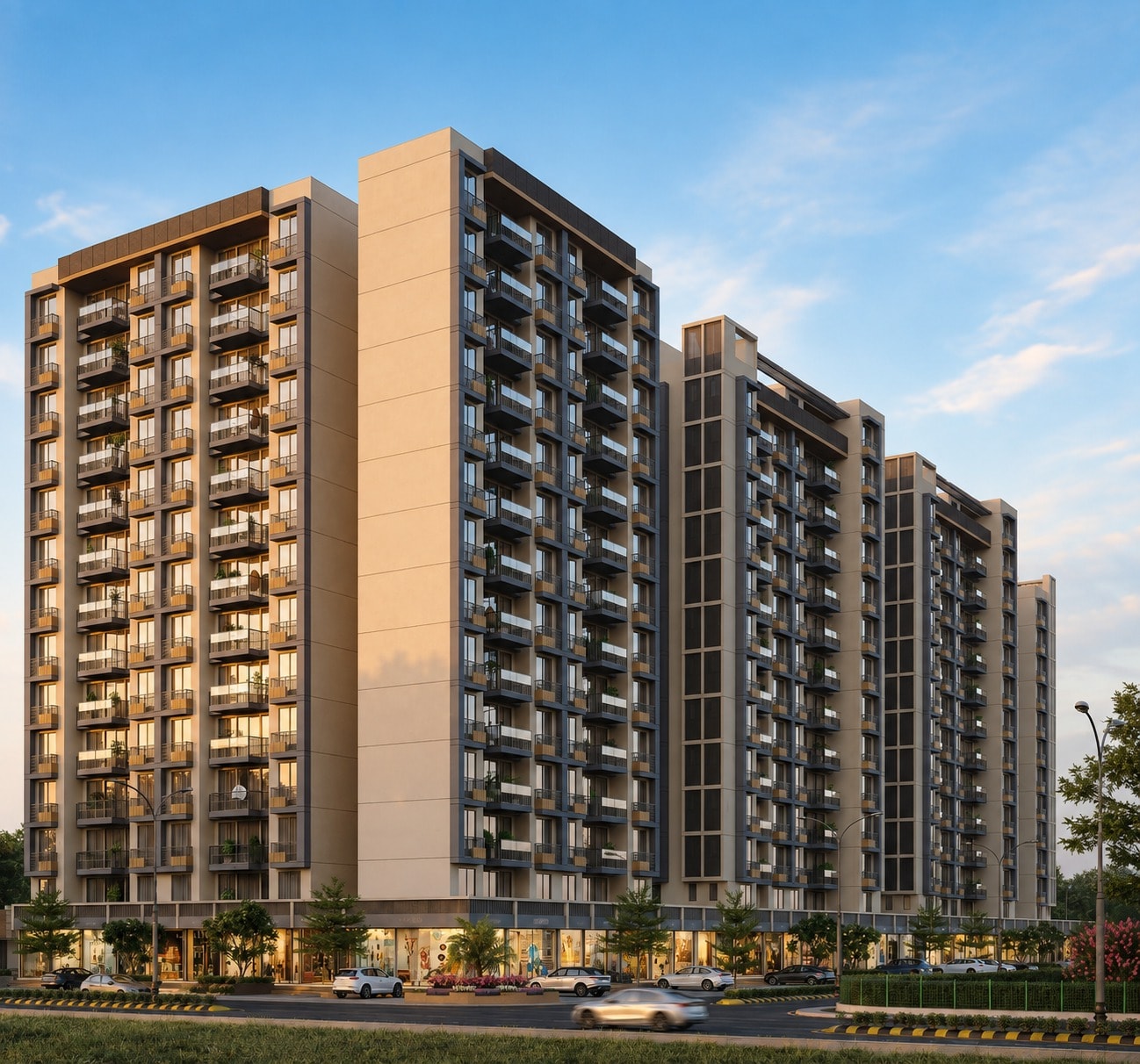 Keshav Parisar - exterior view in Gandhinagar
