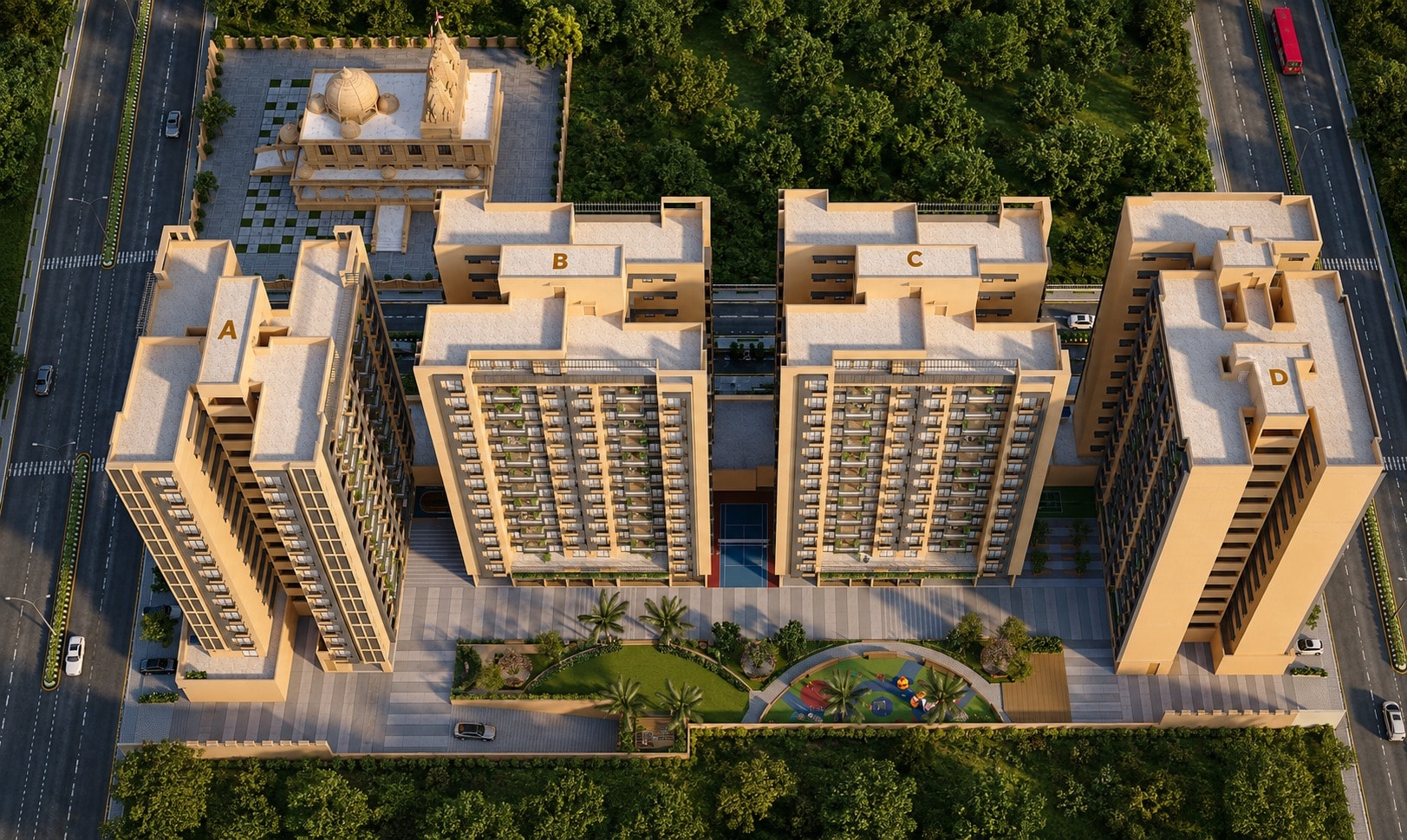 Keshav Parisar - side view in Gandhinagar