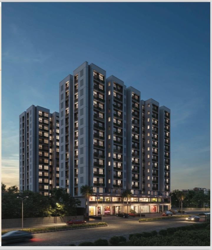 Harshiv Heights - side view in Ahmedabad