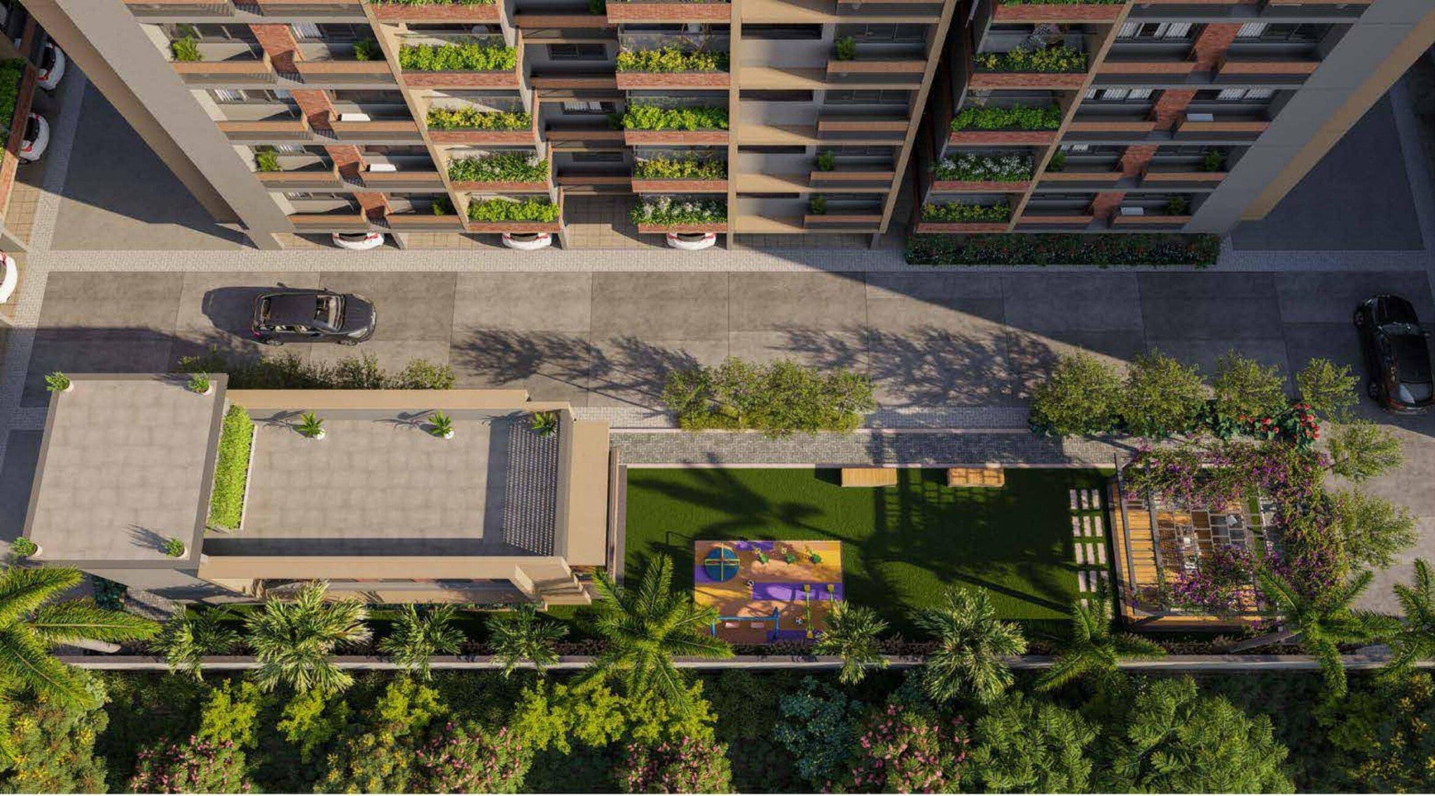 Bhakti Sky - side view in Ahmedabad