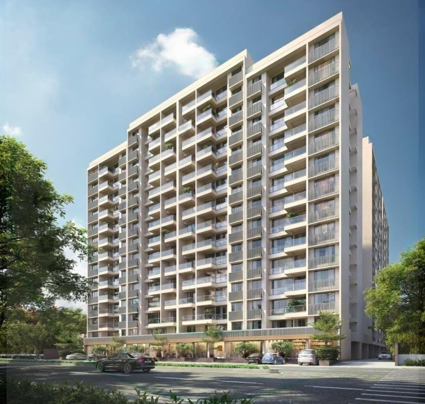 Om The Amber - exterior view in Ahmedabad