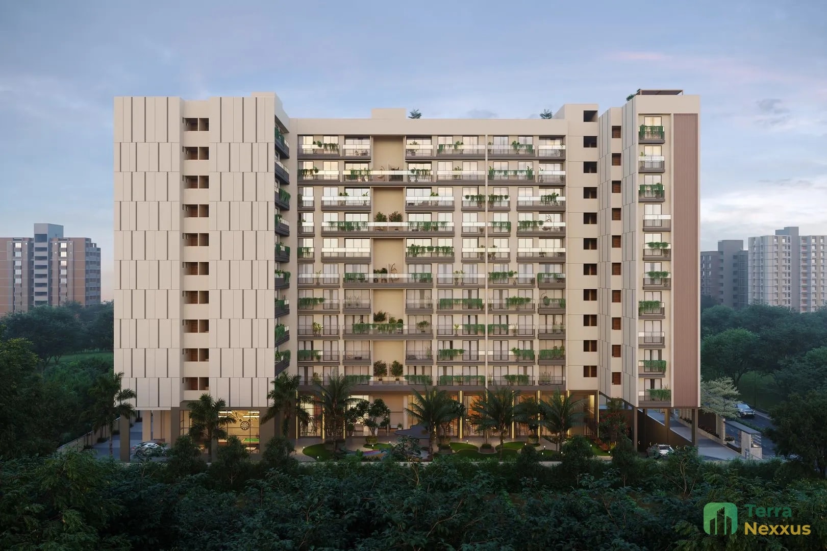 2 BHK Apartment in Orium Elements, Vaishnodevi Circle, Ahmedabad – photo 6