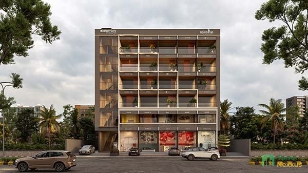 Shop in Aarambh Sasvat, Lambha, Ahmedabad - shop-showroom for buy-new in Lambha, Ahmedabad - main view