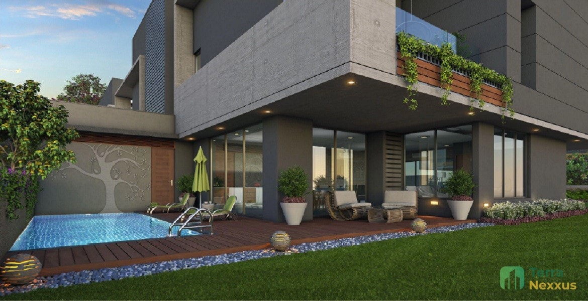 4 BHK Duplex Apartment in 3rd Eye Nirvana, Satellite Road, Ahmedabad - side view in Ahmedabad