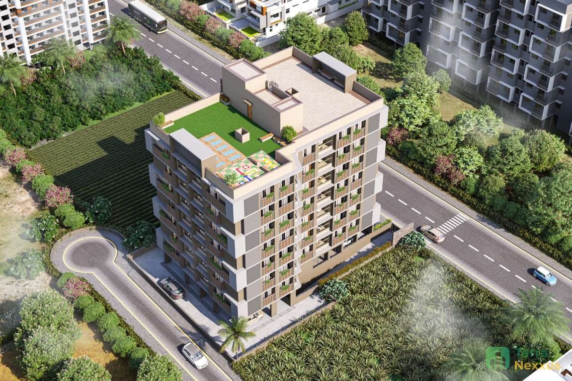 3 BHK Apartment in Abode Luxury Living, Vijay Cross Road, Ahmedabad - exterior view in Ahmedabad
