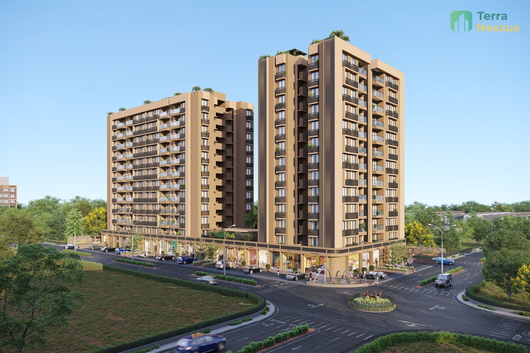 Shop in BANSARI GREENPARK in Randheja, Gandhinagar - exterior view in Gandhinagar